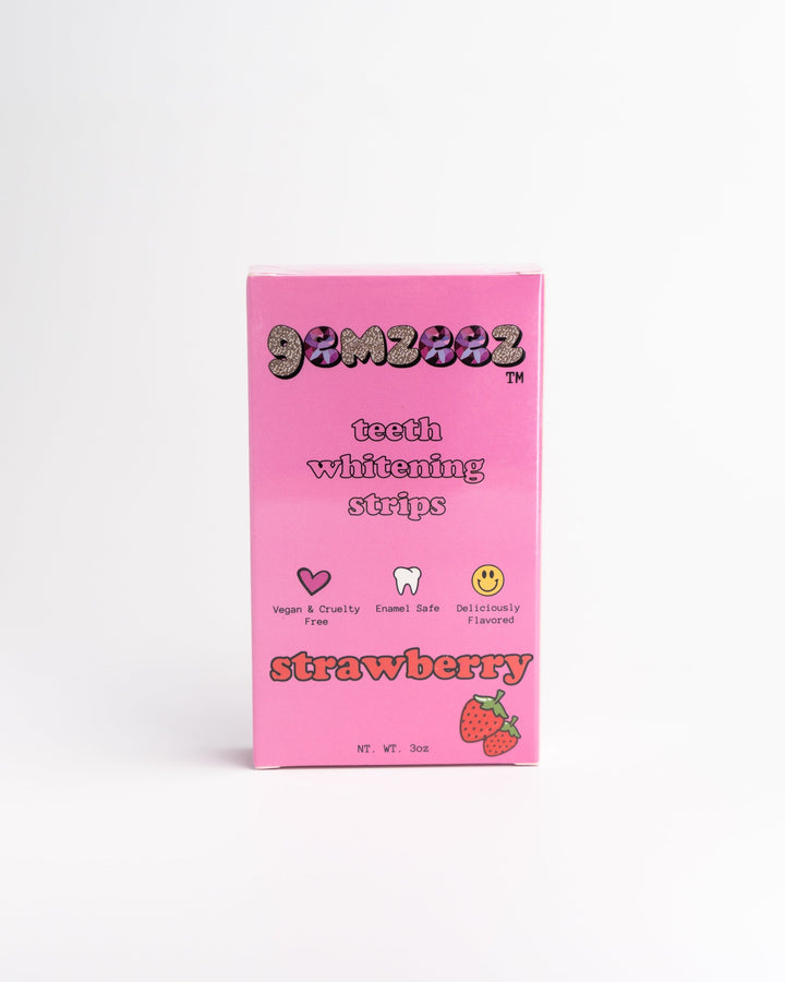 Strawberry Gemzeez Whitening Strips