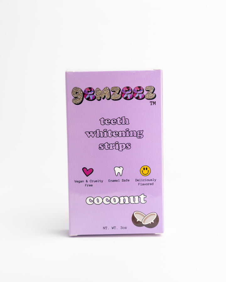 Coconut Gemzeez Whitening Strips