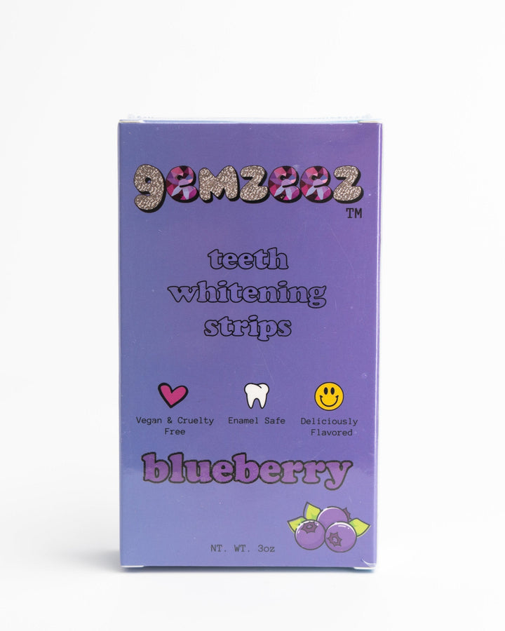 Blueberry Gemzeez Whitening Strips